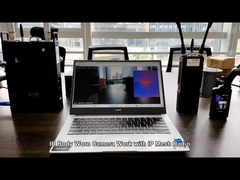 Cámara de uso corporal IR Trabajar con radio IP Mesh