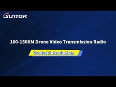 Introducción al producto de radio para transmisión de video de drones de 100-150KM