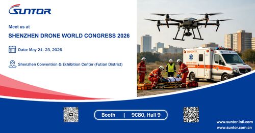 Latest company news about SUNTOR to Exhibit at Shenzhen Drone World Congress 2026
