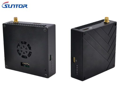 Transmisor de vídeo de avión no tripulado de Octocopter de elevación pesada C50HPT con antena de alta ganancia