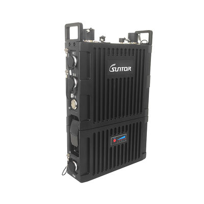 90M/bps Tasa de datos Multi-nodo Manpack Radio de malla para la seguridad pública
